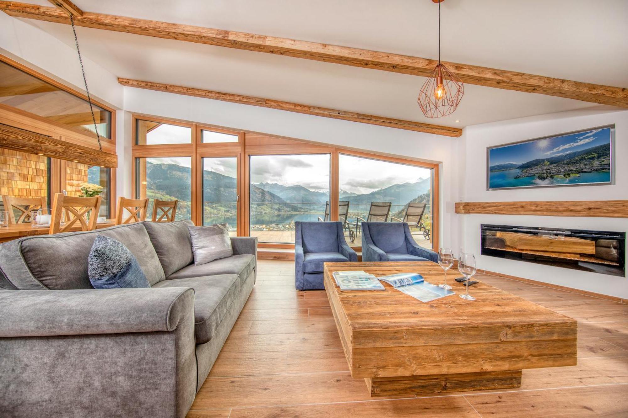 Eagles Nest - By Alpen Apartments Zell am See Bagian luar foto