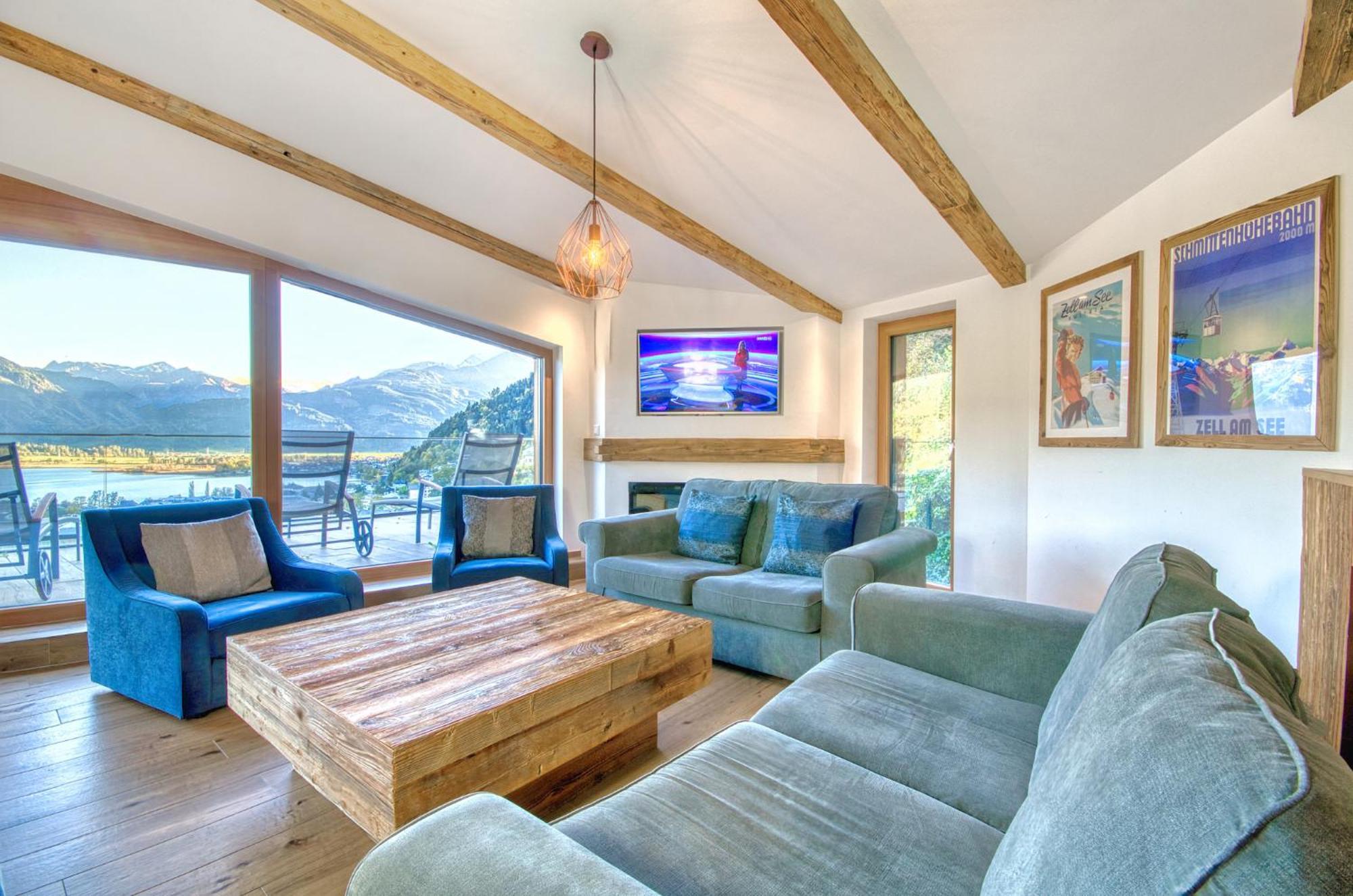Eagles Nest - By Alpen Apartments Zell am See Bagian luar foto